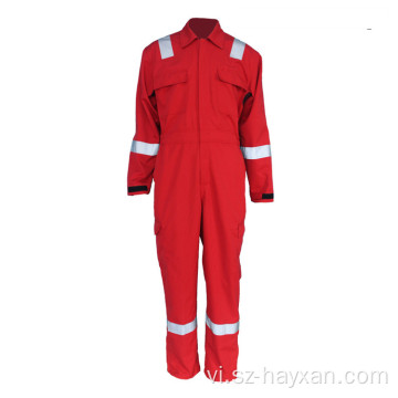 Bảo vệ an toàn chống cháy Coverall Aramid Quần áo